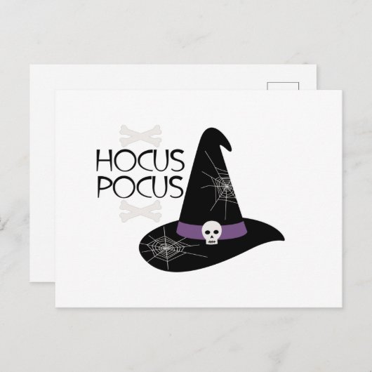 Hocus Pocus Postkarte (Vorne/Hinten)