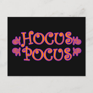 Hocus Pocus Postkarte