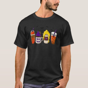 Hocus Pocus Pumpkin Gewürz Latte Coffee Liebe Fall T-Shirt