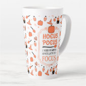 Hocus Pocus Pumpkin GewürzLatte zum Fokus fallen Milchtasse (Rechte Ecke)