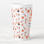 Hocus Pocus Pumpkin GewürzLatte zum Fokus fallen Milchtasse (Vorderseite)