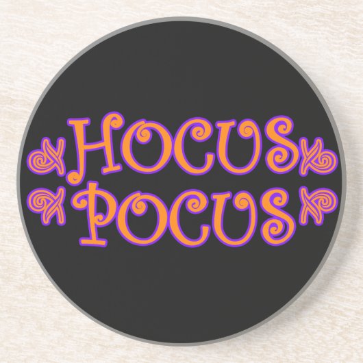 Hocus Pocus Sandstein Untersetzer (Vorne)