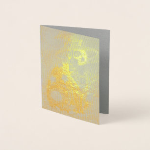 HOCUS POCUS SCHWARZE KATZE HEXE, MAUS HALLOWEEN Bl Folienkarte