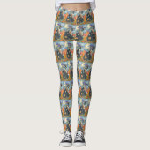 HOCUS POCUS SCHWARZE KATZE, MICE HALLOWEEN LEGGING LEGGINGS (Vorderseite)