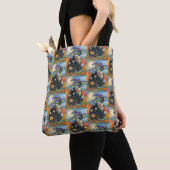 HOCUS POCUS SCHWARZE KATZKRAFT UND MAUSHALLOWEE TASCHE (Von Nahem)