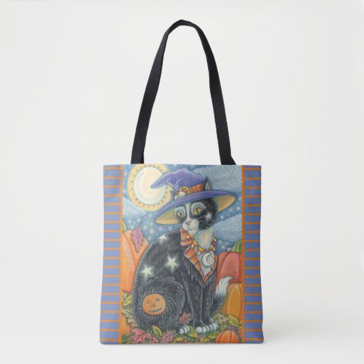 HOCUS POCUS SCHWARZE KATZSCHALTER SOLLTE TOTE BAG TASCHE (Vorderseite)