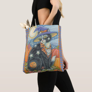 HOCUS POCUS SCHWARZE KATZSCHALTER SOLLTE TOTE BAG TASCHE