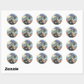 HOCUS POCUS SCHWARZE KATZWITZ, HALLOWEEN STICKERS (Blatt)