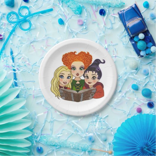 Hocus pocus Sisters Paper Plate Pappteller (Party)