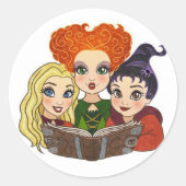 Hocus Pocus Sisters Stickers (Vorderseite)