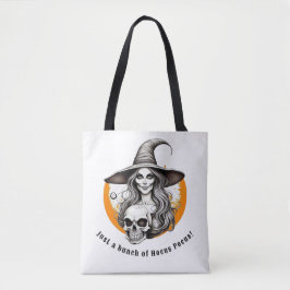 Hocus Pocus Skeleton Hexe Halloween Realistische K Tasche