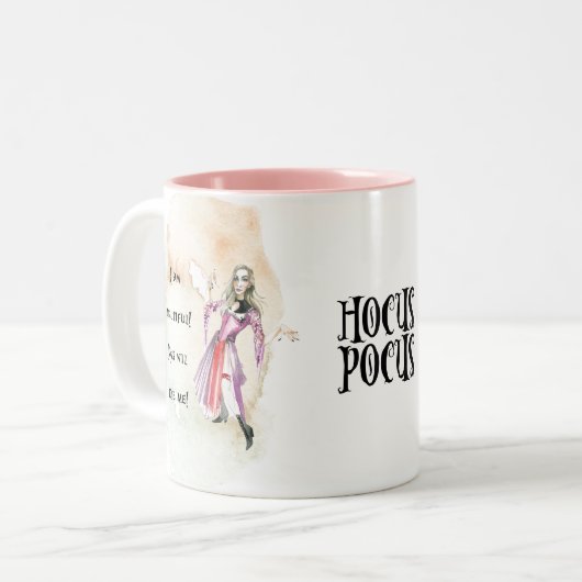 Hocus Pocus Tasse (Vorderseite Links)