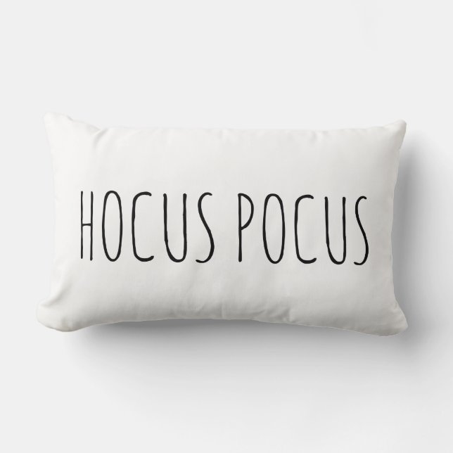 Hocus Pocus Throw Kissen (Vorderseite)