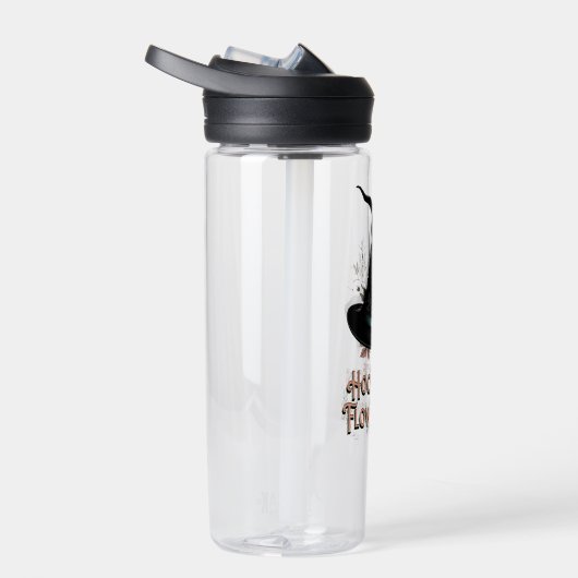 Hocus Pocus und Blume Power Hexe Wasserflasche Trinkflasche (Rechts)