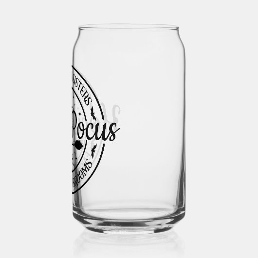 Hocus Pocus verzaubert Brooms Bierglas Dosenglas (Links)