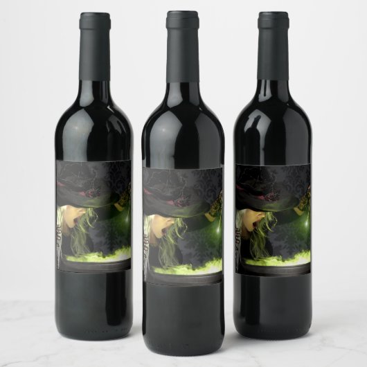 Hocus Pocus Weinetikett (Flaschen)