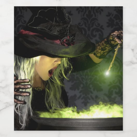 Hocus Pocus Weinetikett (Einzelnes Label)