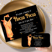 Hocus Pocus Wizard Halloween Einladung