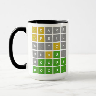 Hocus Pocus WORDLE Tasse