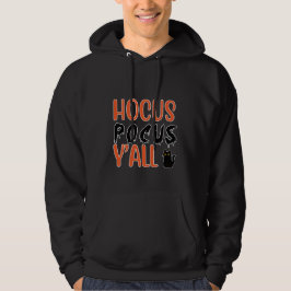 Hocus Pocus Y'all Halloween Chat Design Hoodie