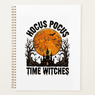 Hocus Pocus Zeit Hexen Vintage Halloween-Shirt D Planer