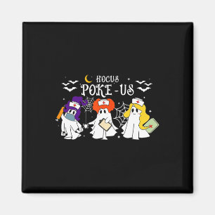 Hocus Poke-us Hexenmeister Halloween Medizinischer Magnet