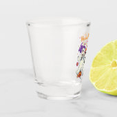 Hocus-Poke Us Nursing Spooky Halloween Ghost Schnapsglas (Links)
