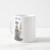 Hocus Pokus Sips: Halloween Witze, maßgeschneidert Kaffeetasse (Vorderseite Links)