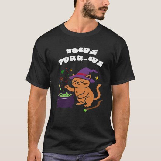 Hocus Purrcus T-Shirt (Vorderseite)