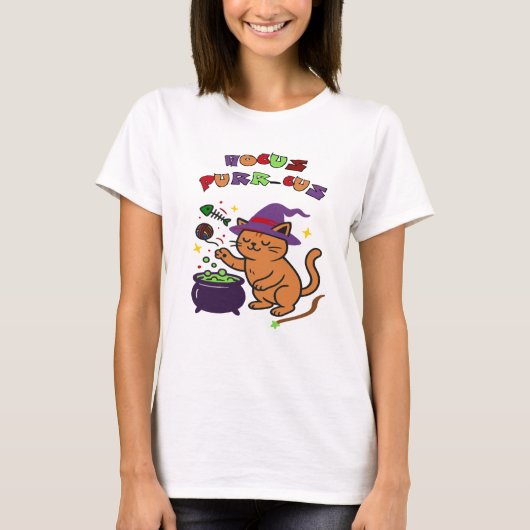 Hocus Purrcus T-Shirt (Vorderseite)