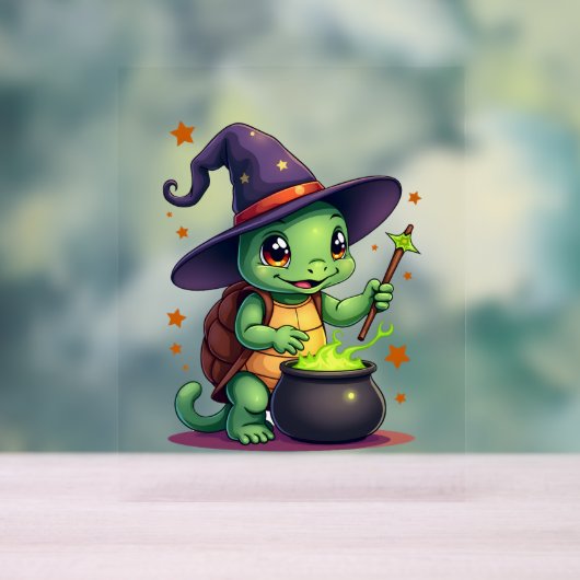 Hocus Shellcus Turtle Acrylschild (Neutral)