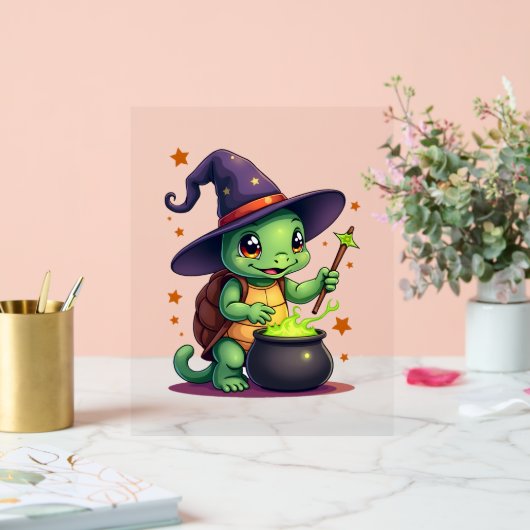 Hocus Shellcus Turtle Acrylschild (Hochzeit)