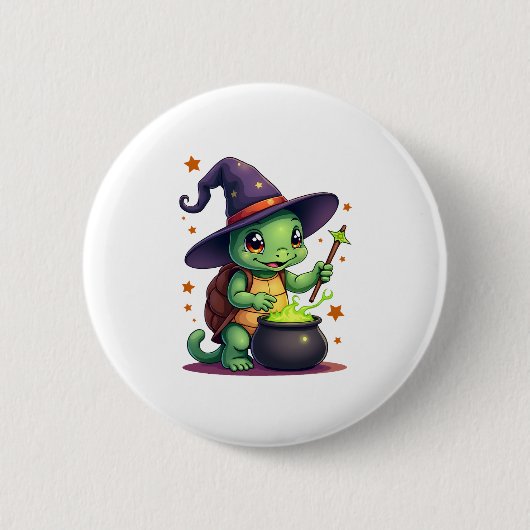 Hocus Shellcus Turtle Button (Vorderseite)