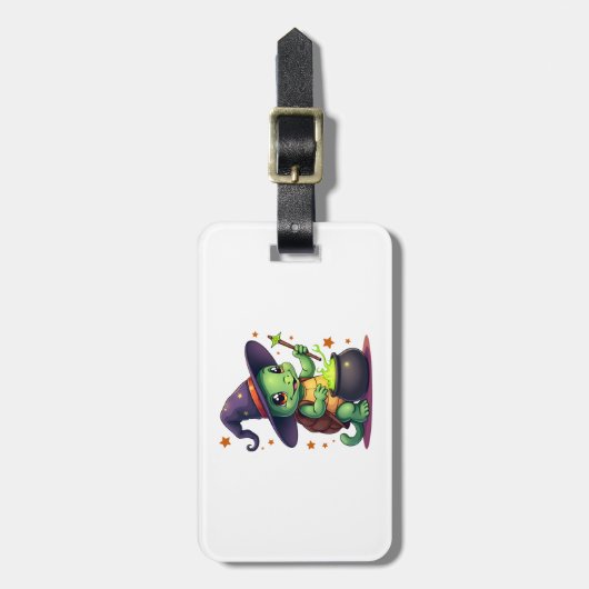 Hocus Shellcus Turtle Gepäckanhänger (Vorderseite vertikal)