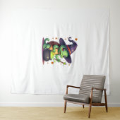 Hocus Shellcus Turtle Wandteppich (Beispiel (Horizontal))