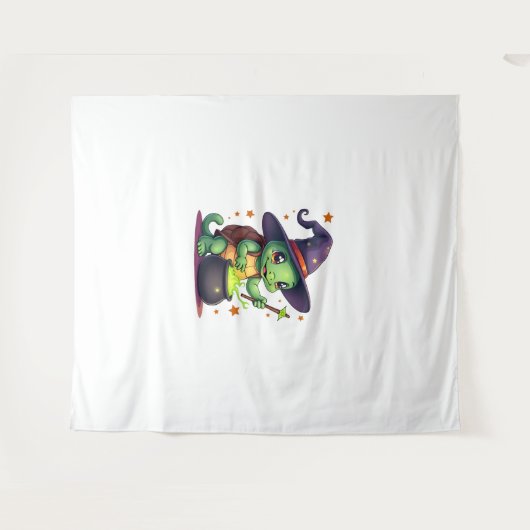 Hocus Shellcus Turtle Wandteppich (Vorderseite (Horizontal))