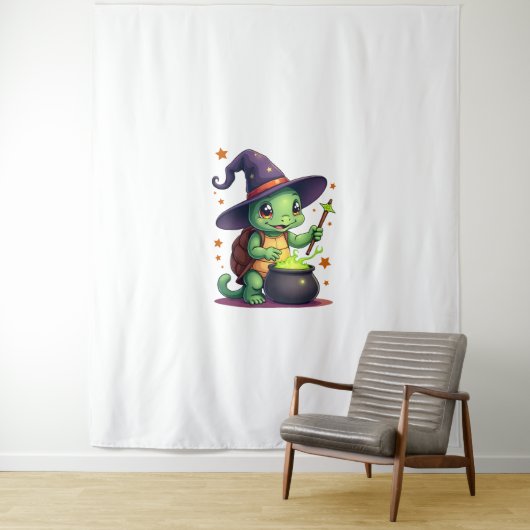 Hocus Shellcus Turtle Wandteppich (Beispiel)