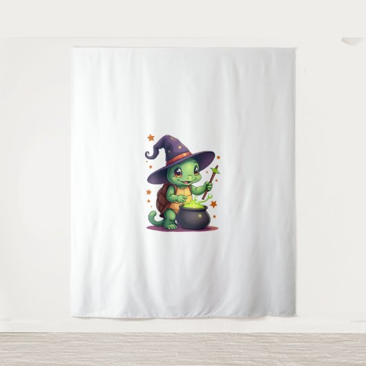 Hocus Shellcus Turtle Wandteppich (Vorderseite)