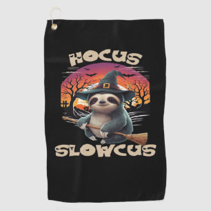 Hocus Slowcus Faul друг Halloween-Kostüm-T-Shirt E Golfhandtuch