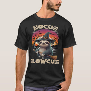 Hocus Slowcus Faultierliebhaber Halloween-Kostüm T T-Shirt