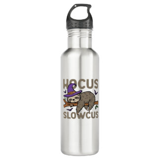 Hocus Slowcus Funny Halloween Sloth Classic T-Shir Edelstahlflasche