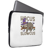 Hocus Slowcus Funny Halloween Sloth Classic T-Shir Laptopschutzhülle (Vorne Rechts)