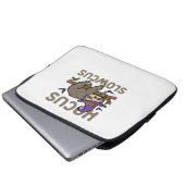 Hocus Slowcus Funny Halloween Sloth Classic T-Shir Laptopschutzhülle (Vorne Knopf)