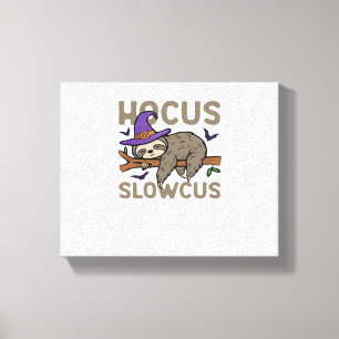Hocus Slowcus Funny Halloween Sloth Classic T-Shir Leinwanddruck