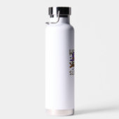 Hocus Slowcus Lustiger Halloween-Faultier Klassisc Trinkflasche (Rechts)