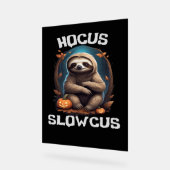 Hocus Slowcus Sloth liebt Halloween-Kostümtee E Acrylschild (Winkel)