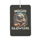 Hocus Slowcus Sloth liebt Halloween-Kostümtee E Autolufterfrischer (Vorderseite)