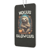 Hocus Slowcus Sloth liebt Halloween-Kostümtee E Autolufterfrischer (Links)