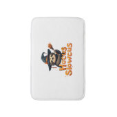 Hocus Slowcus Sloth liebt Halloween-Kostümtee E Badematte (Vorderseite Vertikal)
