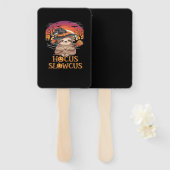 Hocus Slowcus Sloth liebt Halloween-Kostümtee E Fächer (Vorne und Hinten)